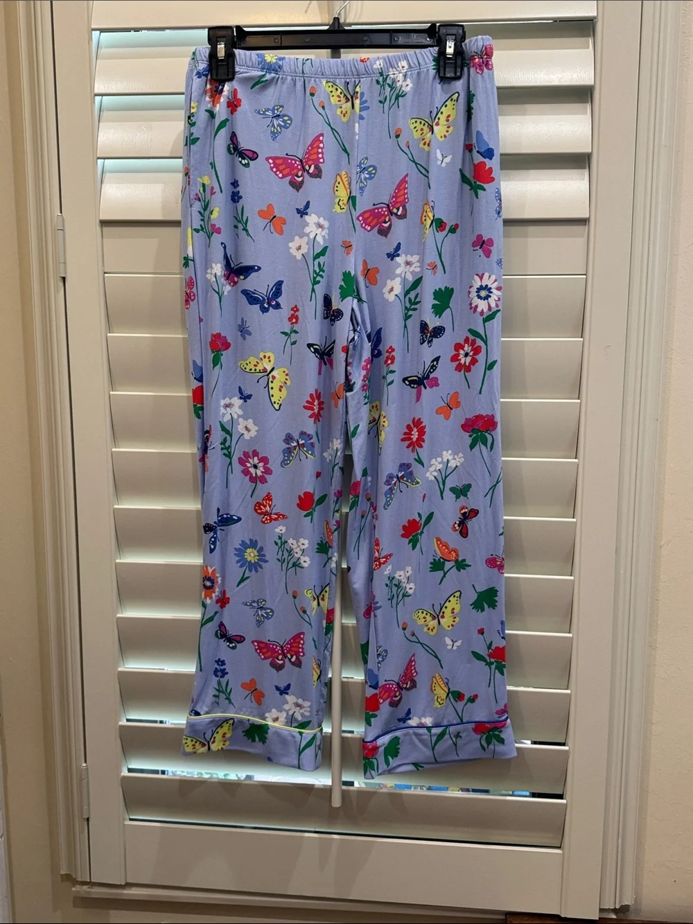 kate spade Lavender Butterfly & Floral Pajama Set